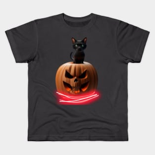 The ghost has arrived. Kids T-Shirt